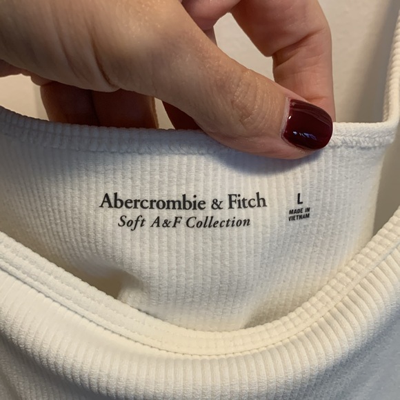 Abercrombie & Fitch Seamless Ribbed Tank Bodysuit - Picture 2 of 4